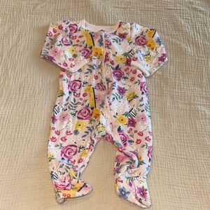 Floral Kids One Piece